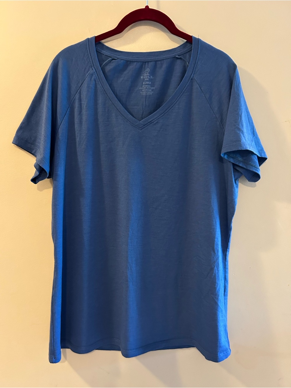 Woolx short sleeve T-shirt NWOT ‘Mia” XL